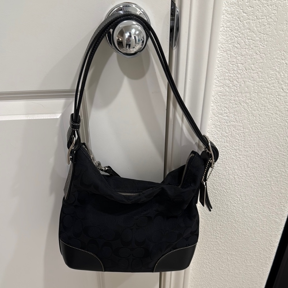 Coach Black Shoulder Bag